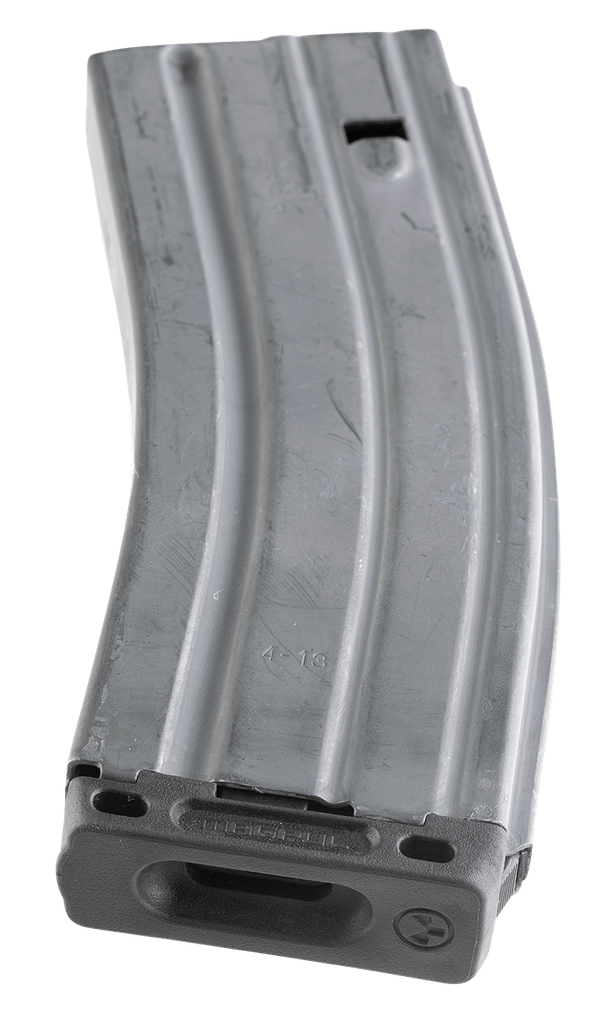 MAGPUL MAG024-BLK L-PLATE  MADE OF STAINLESS STEEL W/ OVERMOLDED SANTOPRENE RUBBER & BLACK FINISH FOR 5.56X45MM NATO USGI 30-ROUND ALUMINUM MAGAZINES/ 3 PER PACK (2)