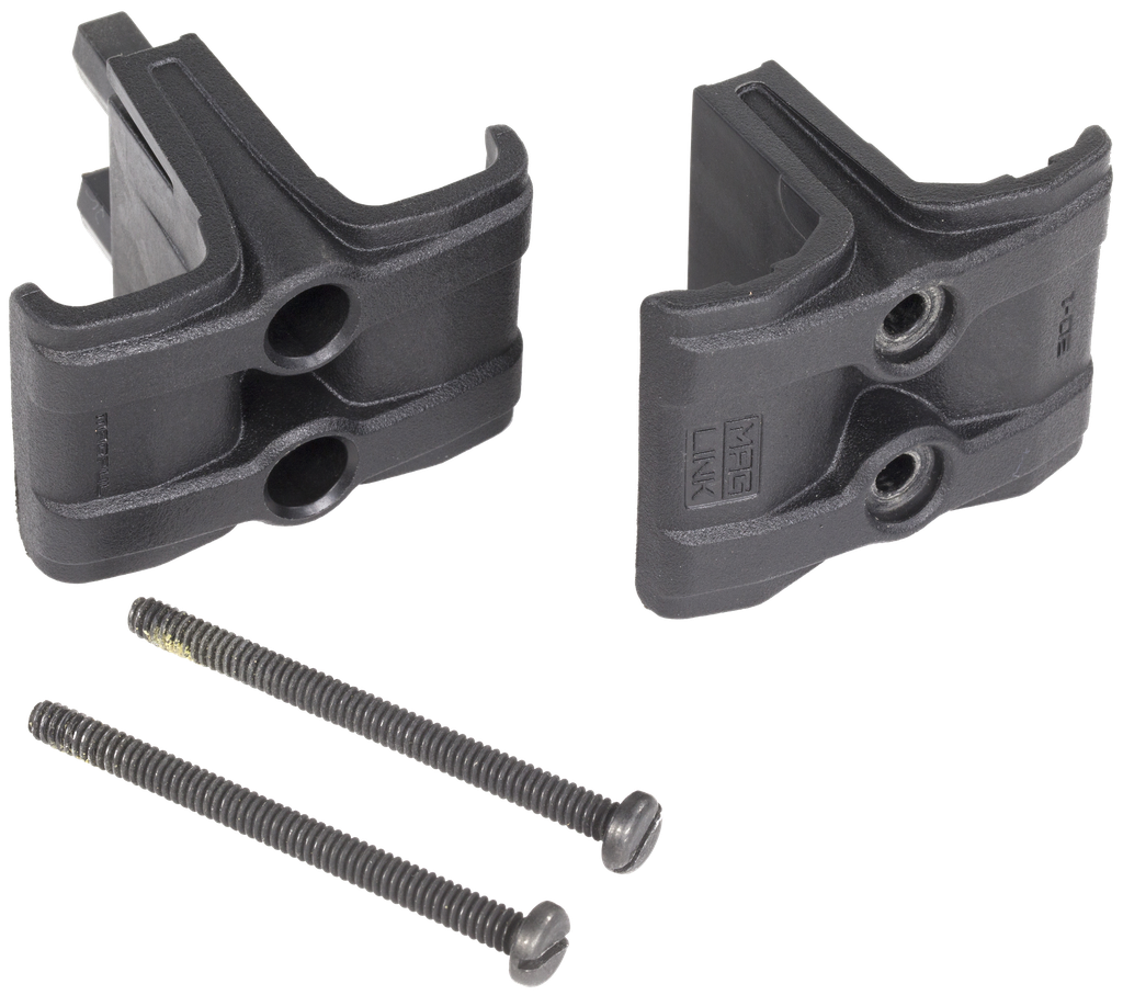 MAGPUL MAG595-BLK MAGLINK COUPLER MADE OF POLYMER W/ BLACK FINISH FOR PMAG 30/40 AR/M4 MAGS (3)