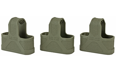 MAGPUL MAG001-ODG ORIGINAL MAGPUL  MADE OF RUBBER W/ OD GREEN FINISH FOR 5.56X45MM NATO MAGS/ 3 PER PACK (2)