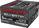 WINCHESTER W9MMST2 SILVERTIP 9MM LUGER 147 GRAIN HP 20 RNDS (2)