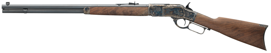 WINCHESTER 534217137 1873 SPORTER OCTAGON 357 MAG CASE HARDENED GRD3 (2)