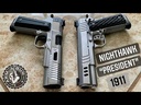 NIGHTHAWK CUSTOM PRESIDENT 1911 GOV 9MM 5" BBL IOS UPGRADE