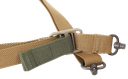 BLUE FORCE GEAR VCASPB125AACB VICKERS PUSH BUTTON SLING COYOTE BROWN CORDURA 36 (2)