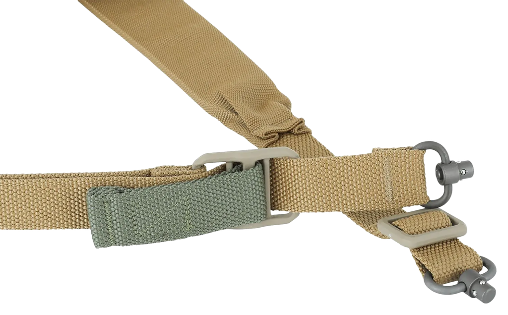 BLUE FORCE GEAR VCASPB200AACB VICKERS PUSH BUTTON SLING COYOTE BROWN CORDURA PADDED (2)