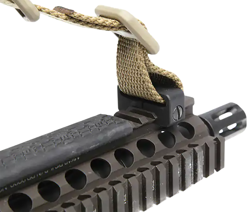 BLUE FORCE GEAR RMFL125 RAIL MOUNTED FIXED LOOP ANODIZED BLACK 0.50 (2)