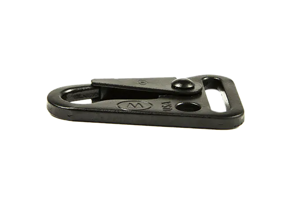 BLUE FORCE GEAR HK100  SLING SNAP HOOK BLACK STEEL 1 (2)