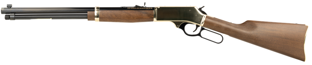 HENRY H009BG BRASS LEVER 30-30 WIN SIDE GATE 20" (2)