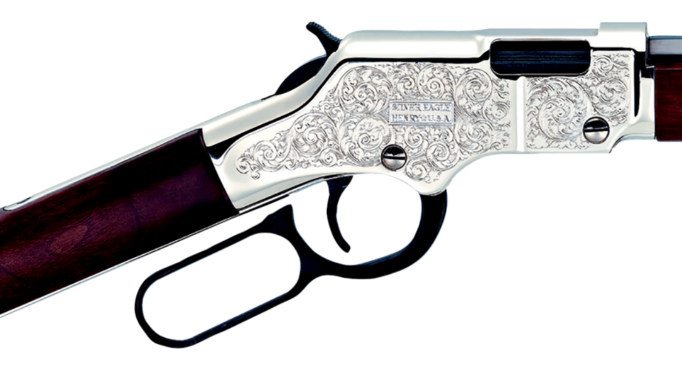 HENRY H004SEV SILVER EAGLE 17 HMR BL/WD (2)