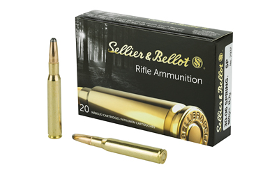 SELLIER & BELLOT SB3006B 30-06 SPRG 180 GRAIN SP 20 RNDS (2)