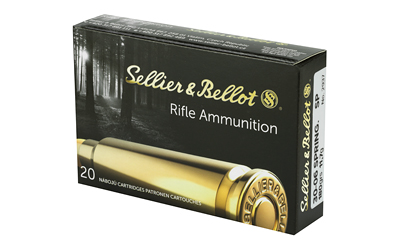 SELLIER & BELLOT SB3006B 30-06 SPRG 180 GRAIN SP 20 RNDS (4)