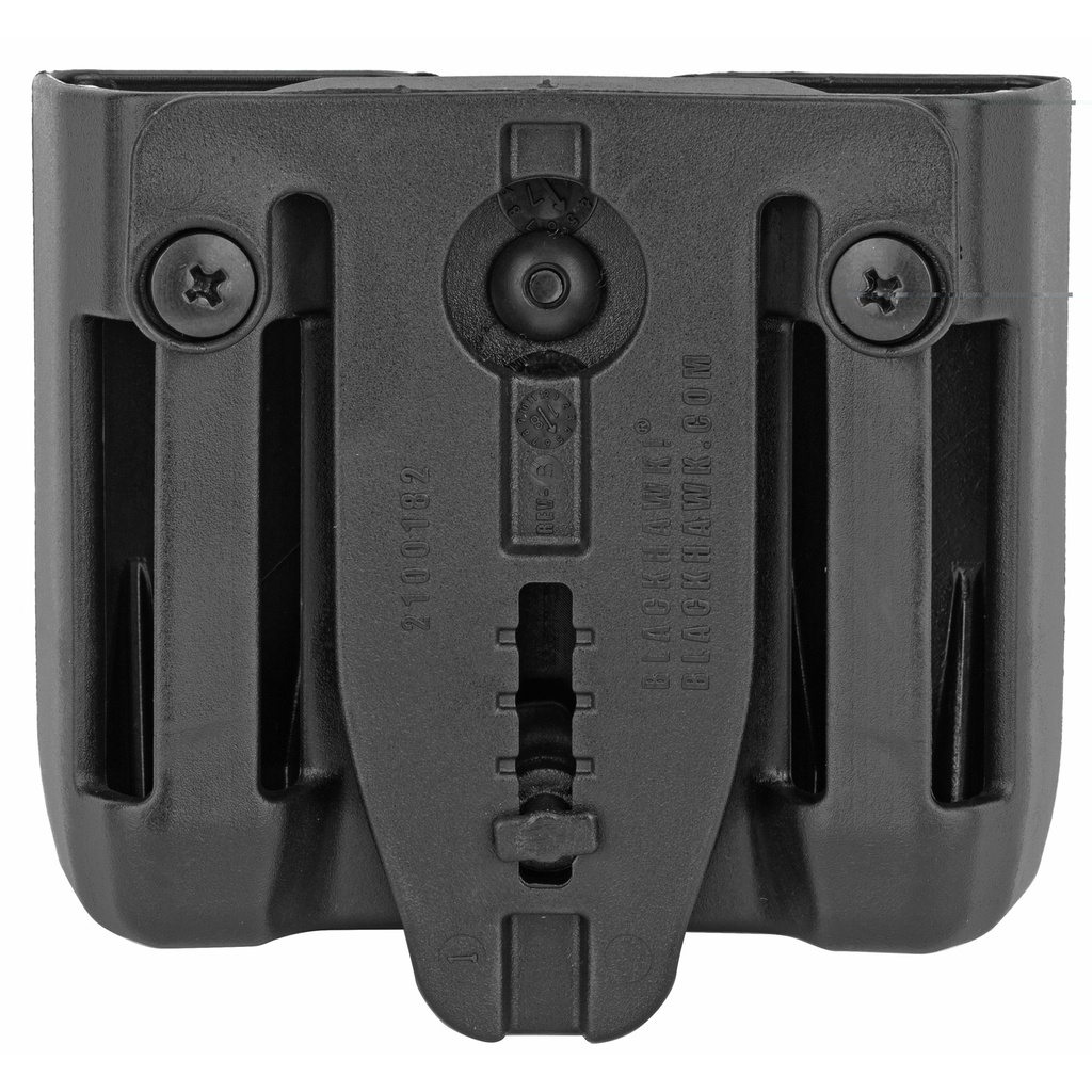 Bh Double Magazine Pouch Blk 9/40/45