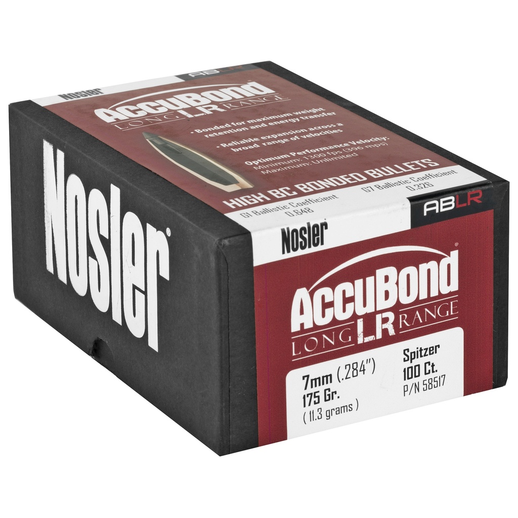 Nosler Ablr 7mm 175gr Sp 100ct