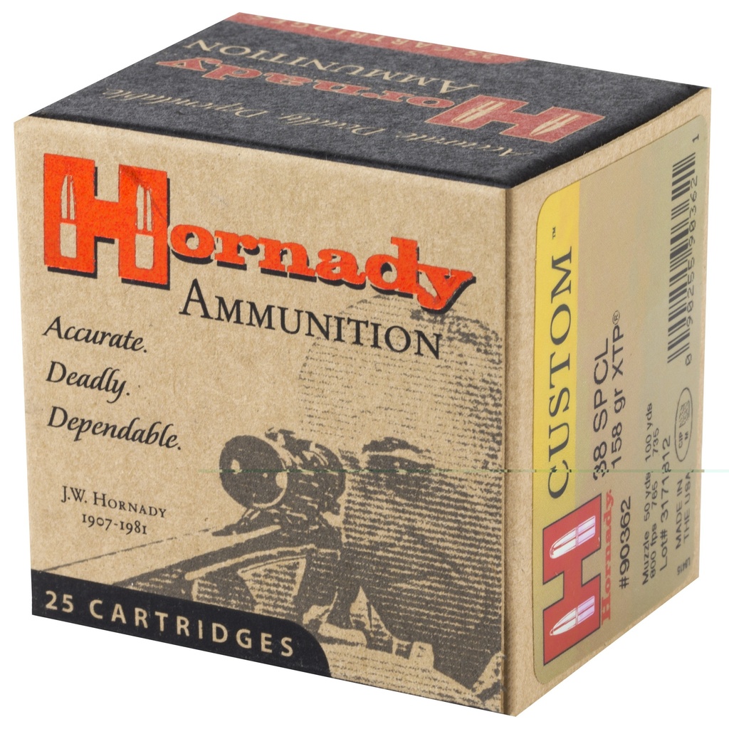 Hrndy 38spl 158gr Jhp/xtp 25/250