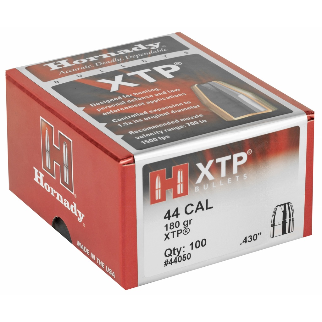 Hrndy Xtp 44cal .430 180gr 100ct