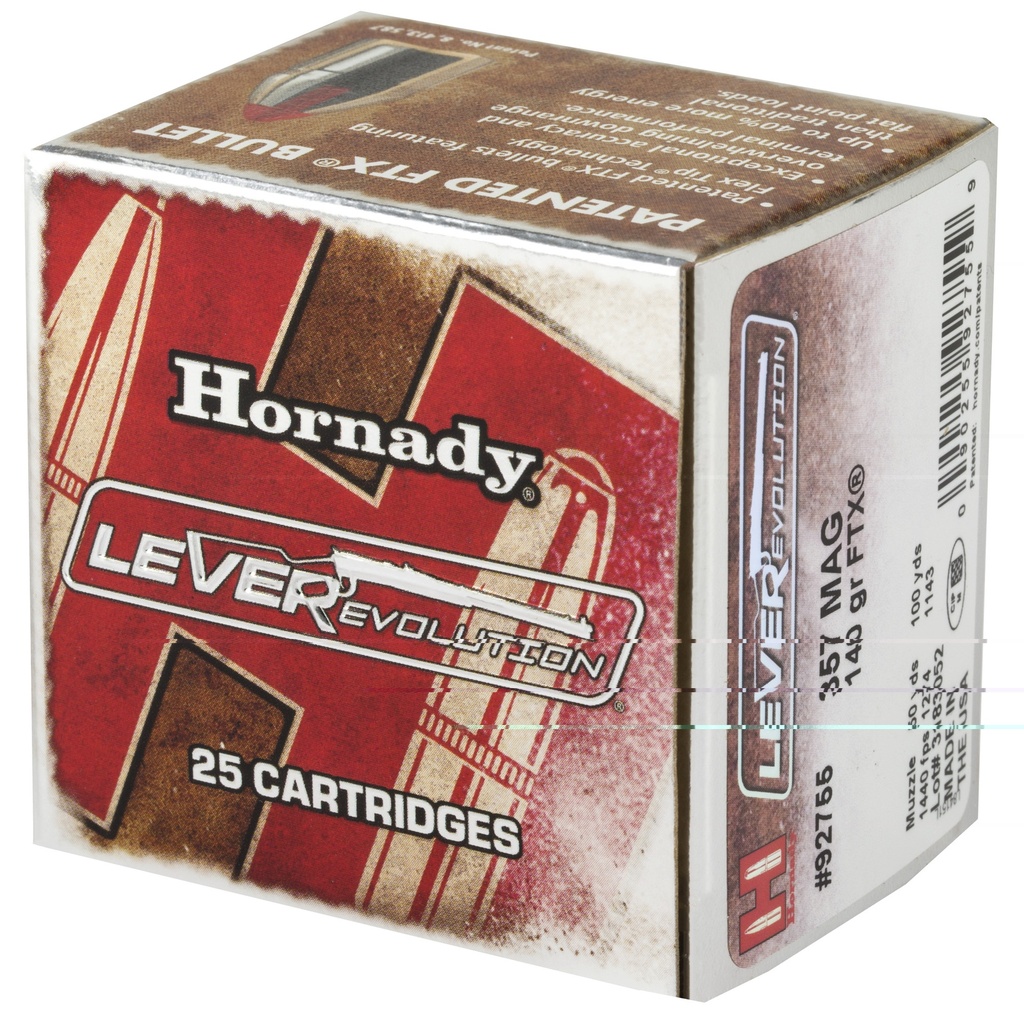 Hrndy Lvrevo 357mag 140gr 25/250