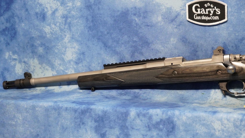 USED RUGER GUNSITE SCOUT 5.56MM LEFT HAND STAINLESS