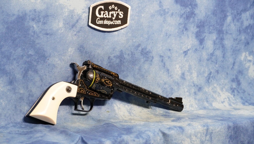 RUGER SUPER BLACKHAWK 75TH ANN. 44 MAGNUM IVORY/ENGRAVED 0880