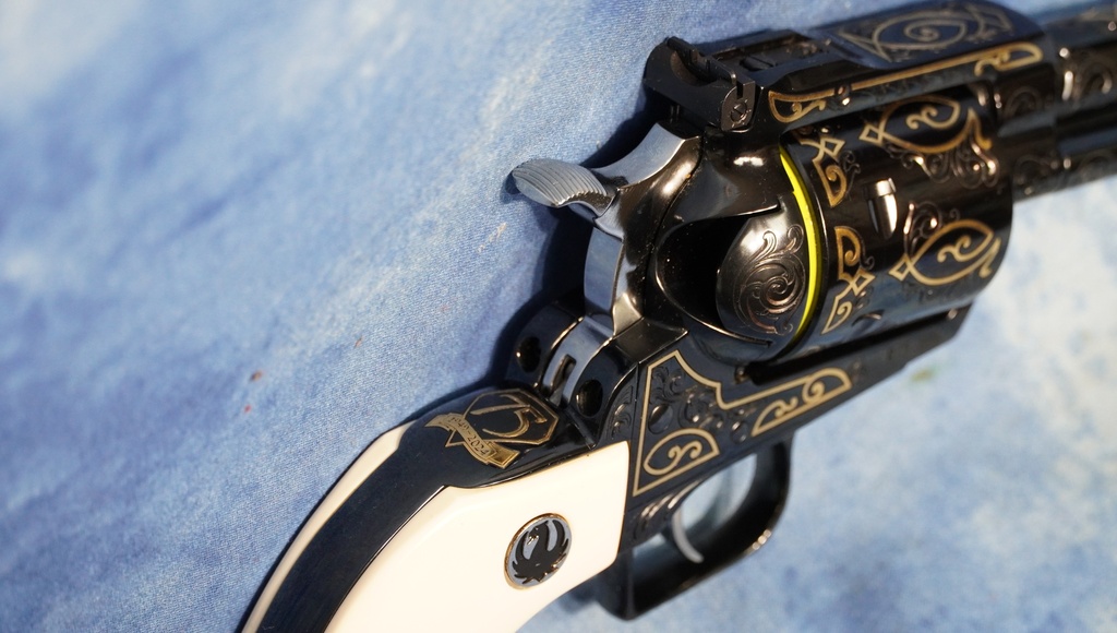 RUGER SUPER BLACKHAWK 75TH ANN. 44 MAGNUM IVORY/ENGRAVED 0880