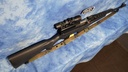 USED RUSSIAN 7.62X39MM SKS SYNTHETIC W/SCOPE