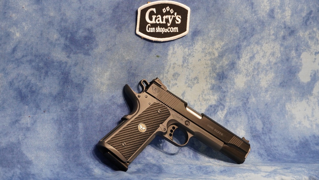 WILSON COMBAT CQB ELITE 45 ACP 5" BBL ARMO-TUFF BLACK SLIDE GRAY FRAME