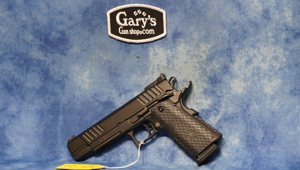 PRE OWNED STACCATO 2011 SINGLE STACK 45 ACP 5" BBL W/RAIL