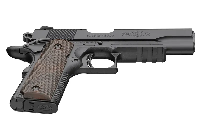 BROWNING 1911-22 BLACK LABEL FS 22 LR W/RAIL