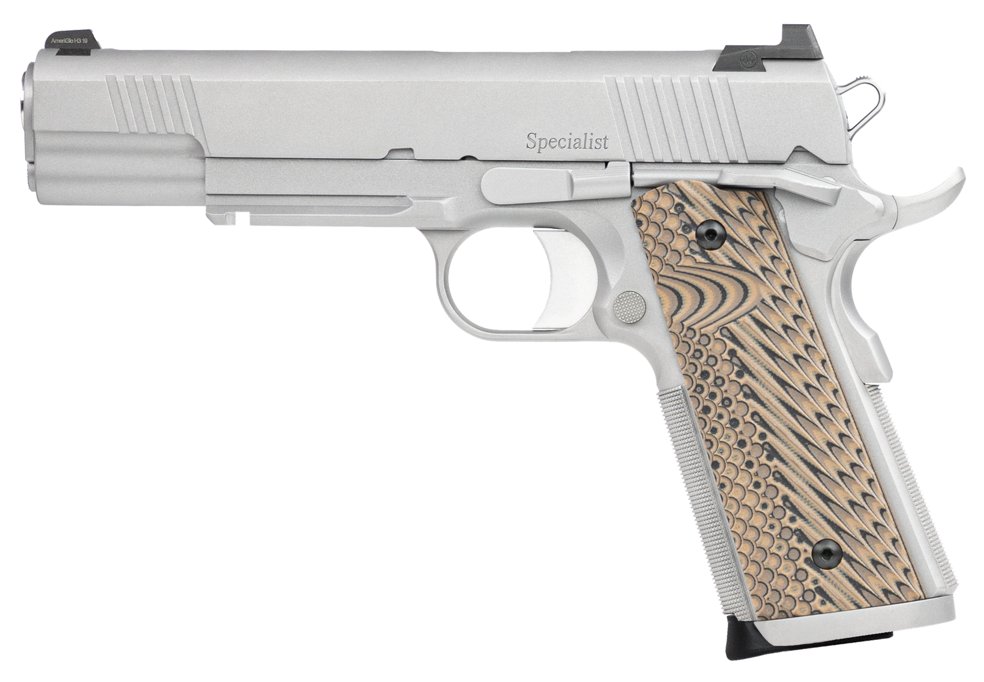 ON SALE! DAN WESSON 01815 10MM SPECIALIST 5" BBL 8 RND STAINLESS-img-2