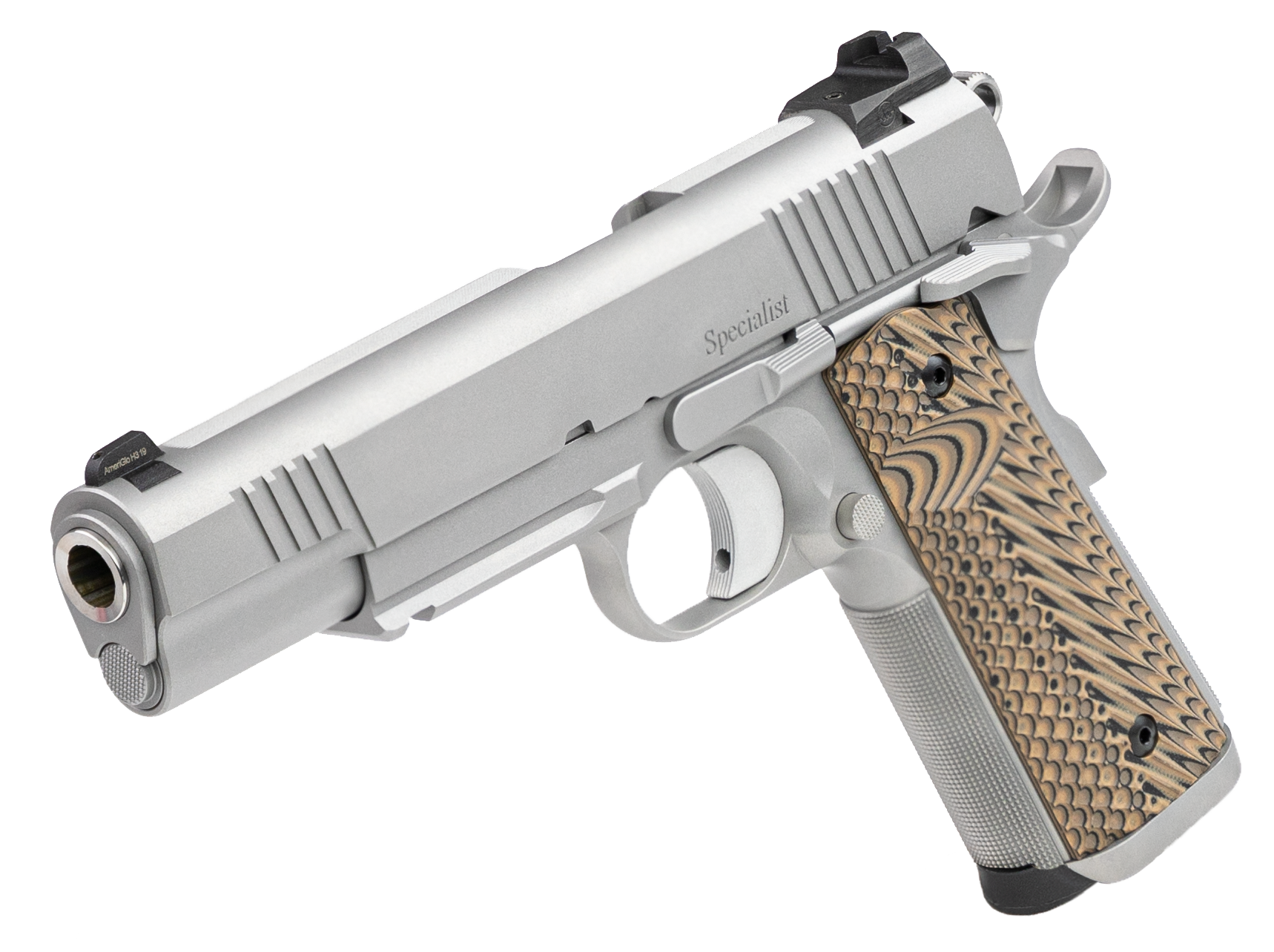 ON SALE! DAN WESSON 01815 10MM SPECIALIST 5" BBL 8 RND STAINLESS-img-3