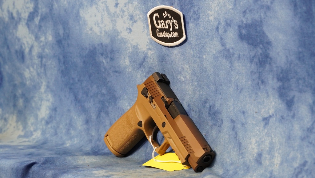USED SIG SAUER P320 M17 FDE 9MM OPTICS READY