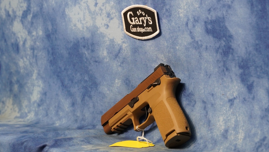 USED SIG SAUER P320 M17 FDE 9MM OPTICS READY