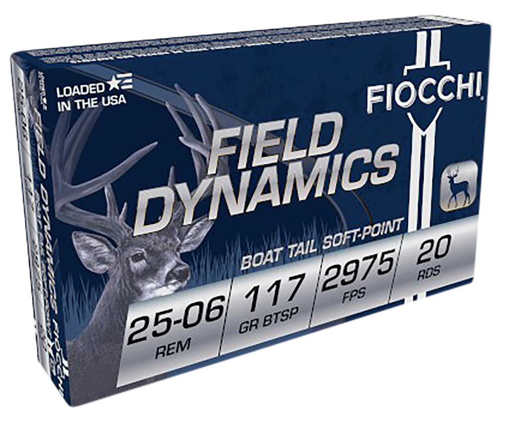 FIOCCHI FIELD DYNAMICS, FIO 2506B     25-06       117 PSP 20 RNDS
