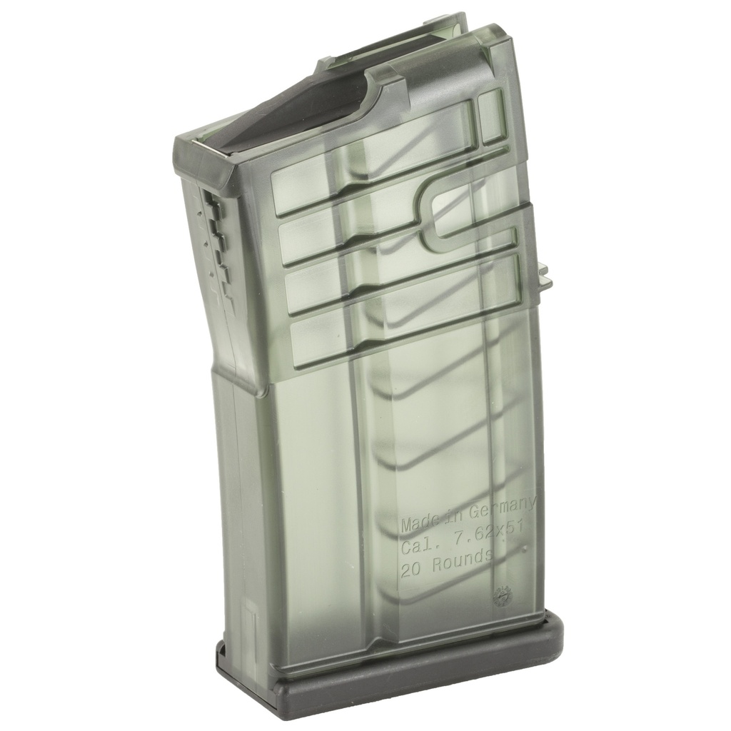 HECKLER & KOCH 234708S MR762 CLEAR DETACHABLE 20 ROUND 7.62X51MM NATO