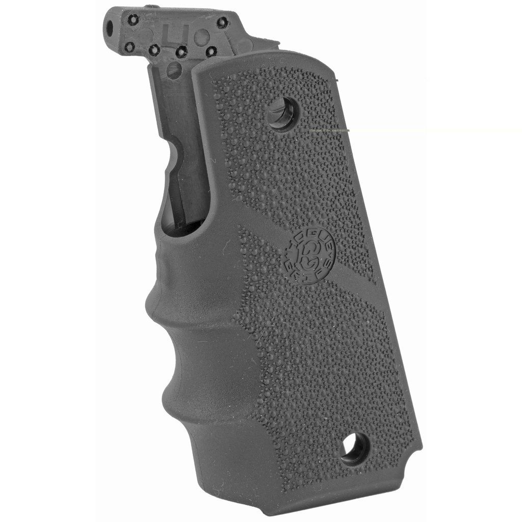 HOGUE 45080 LE GRIP GOVT RUBBER BLK 