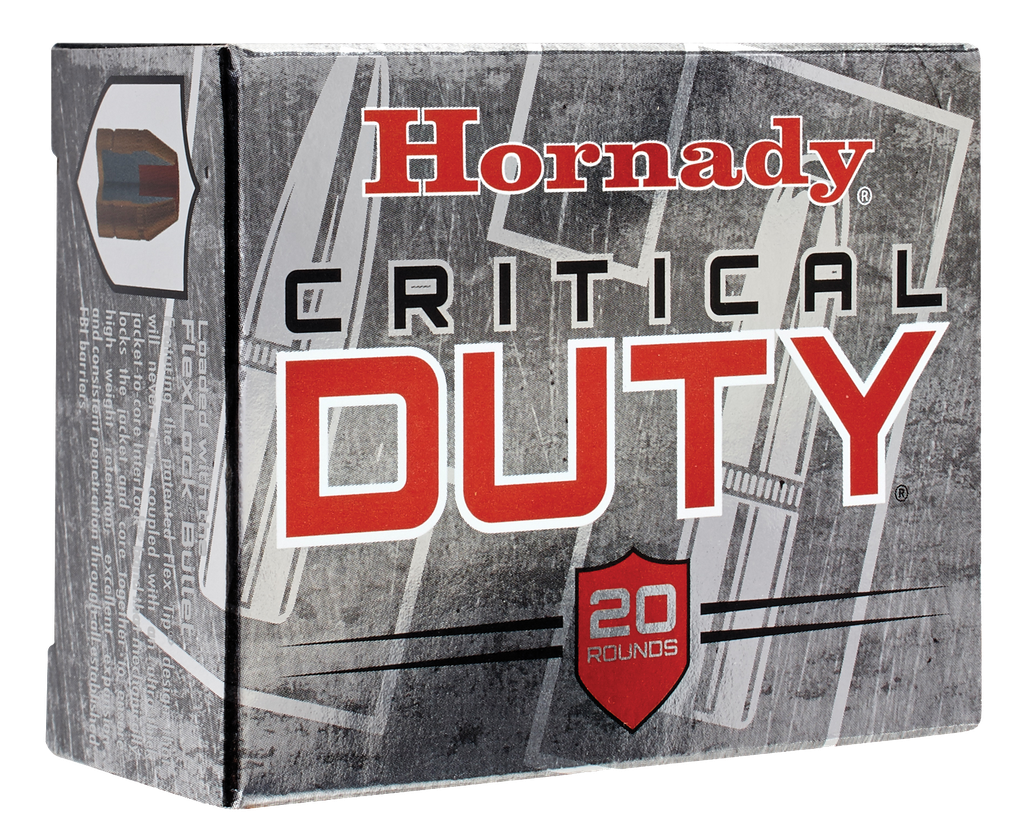 HORNADY 91256 10MM 175 GRAIN CRITICAL DUTY 20 RNDS 