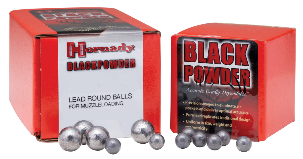 HORNADY LEAD BALLS, HORN 6080  LEAD BALLS 45 .457      143GR         100/25