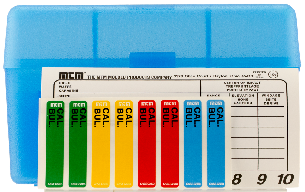 MTM CASE-GARD, MTM RL5024      50RD AMMO  BOX 270/3006        BLU