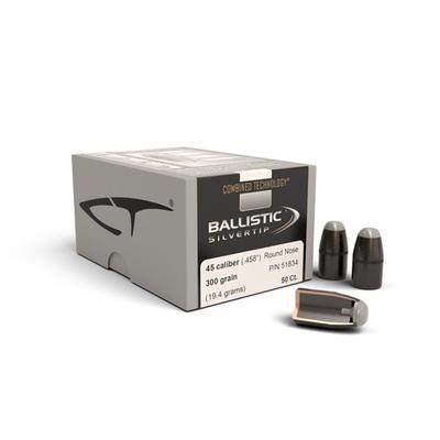 NOSLER 45CAL BALLISTIC SILVERTIP 300GR .458, 51834