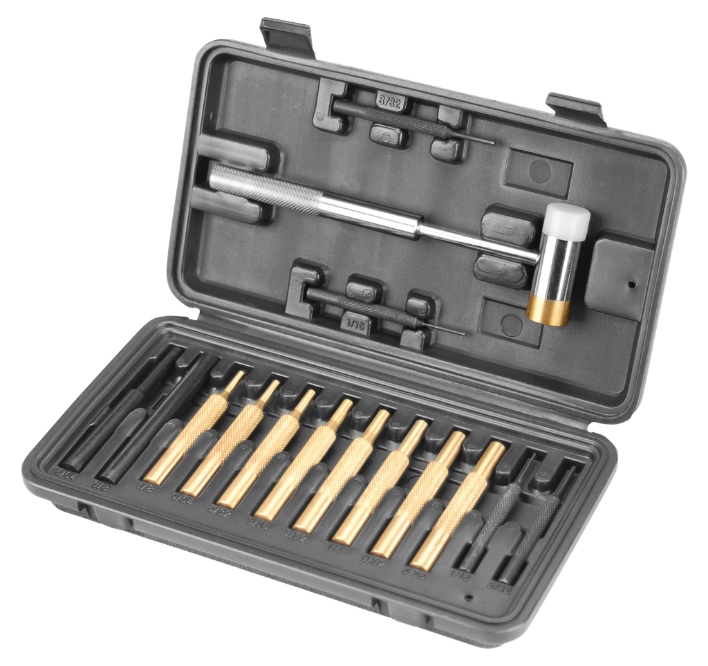 WHEELER 951900 HAMMER AND PUNCH SET 15 PIECE 