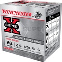 WINCHESTER X286 SUPER-X HEAVY GAME LOAD 28 GA 2.75" 3/4OZ 6 SHOT 25 RNDS