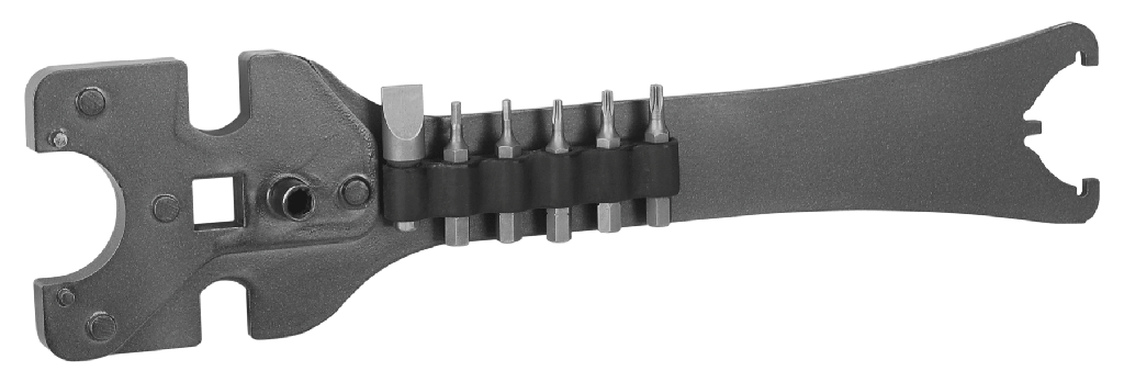 WHEELER 156999 ARMORER'S WRENCH BLACK STEEL RIFLE AR-15