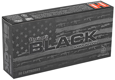 HORNADY 82246 BLACK 450 BUSHMASTER 250 GRAIN FTX 20 RNDS 