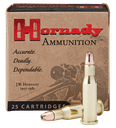 HORNADY 8307 CUSTOM 218 BEE 45 GR HOLLOW POINT MATCH 25 RNDS