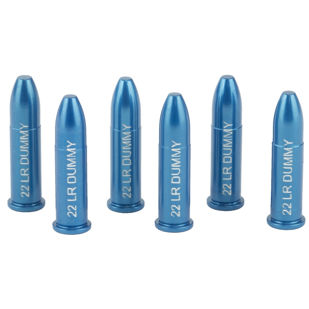A-ZOOM 12208 DUMMY ROUNDS 22 RIMFIRE 6/PK