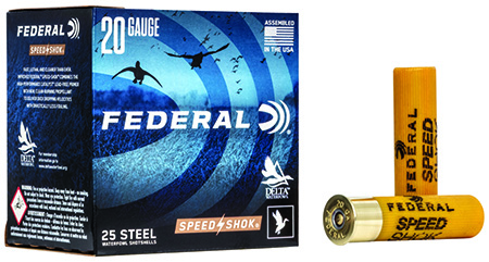 FEDERAL WF2094 SPEED-SHOK 20 GA 3" 7/8OZ #4 SHOT 25 RNDS