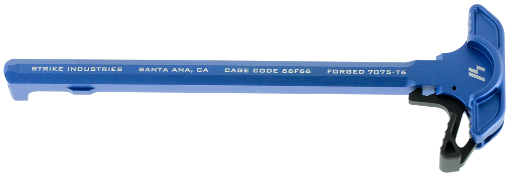 STRIKE INDUSTRIES ARCH-EL-BLU  EXTENDED LATCH CHARGING HANDLE BLUE