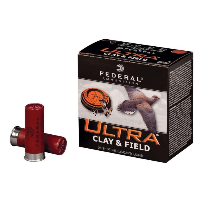 FEDERAL UCL12SI7.5 12 GA ULTRA CLAYS 2-3/4" 1 1/8 OZ 7.5 SHOT 25 RNDS