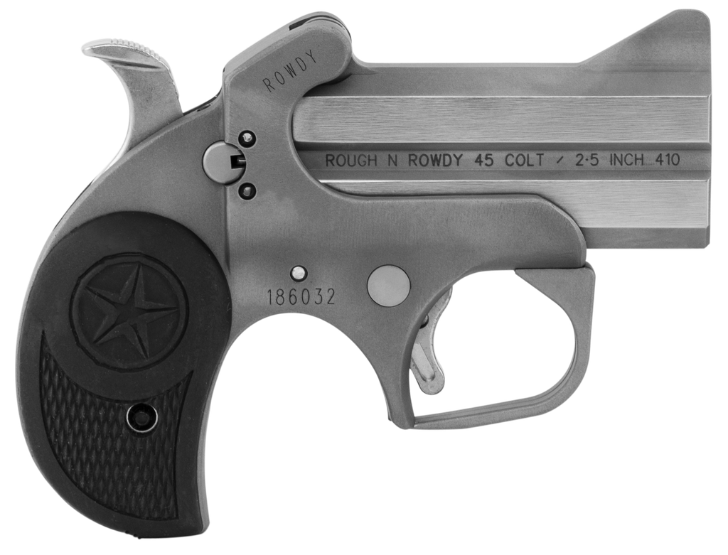 BOND ARMS 45 LC / 410 GA ROWDY POLISHED SS 3` BBL BARW45/410