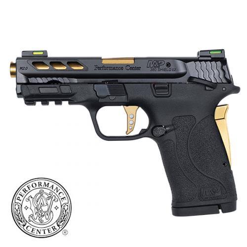 SMITH & WESSON 12719 M&P380 SHIELD EZ 380 ACP PERFORMANCE CENTER GOLD
