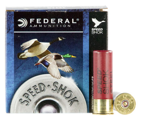 FEDERAL WF1424 SPEED-SHOK 12 GA 3" 1-1/4OZ #4 SHOT 25 RNDS