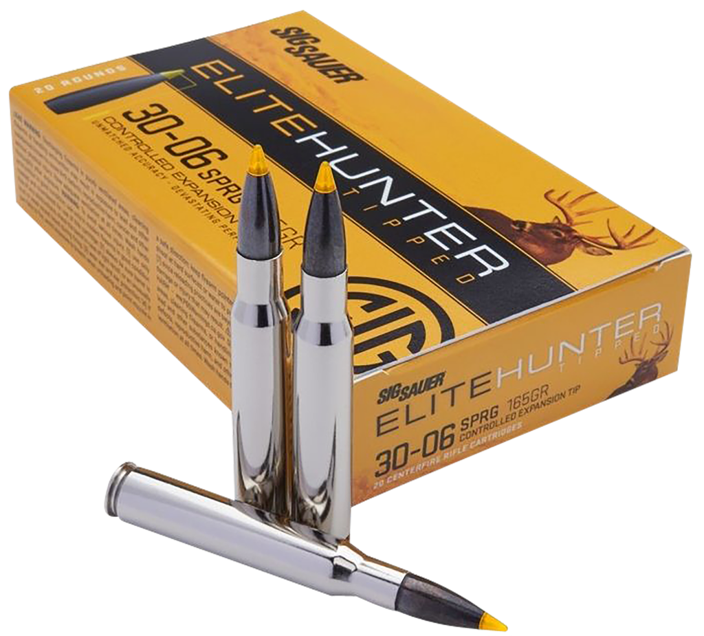 SIG SAUER E3006TH2-20 ELITE HUNTER TIPPED 30-06 SPRINGFIELD 165 GRAIN 20 RNDS
